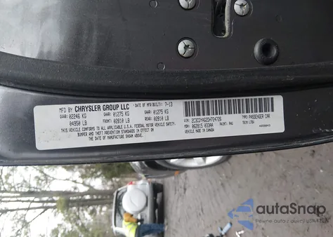 2013 Dodge Challenger Sxt z USA, uszkodzony, nr VIN 2C3CDYAG2DH724726